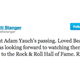 Illustration for article titled Twitter Mourns the Loss of Adam MCA Yauch